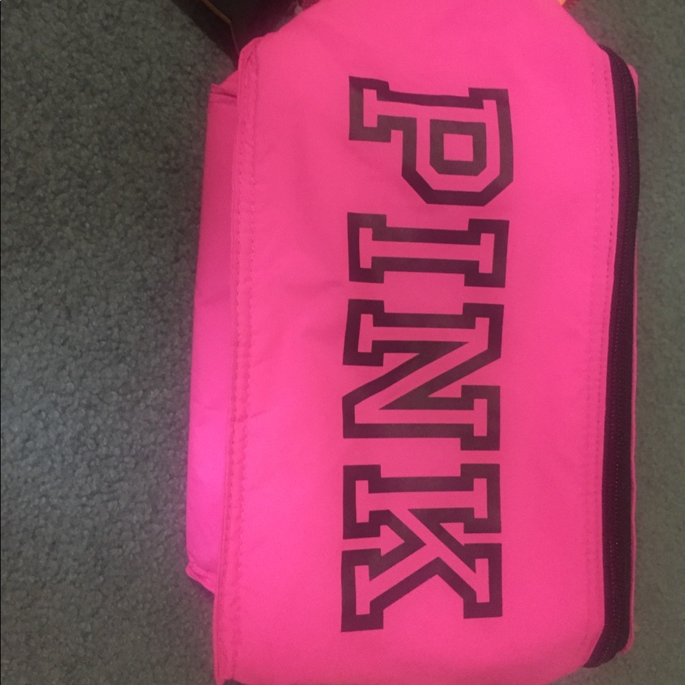 Pink cooler bag